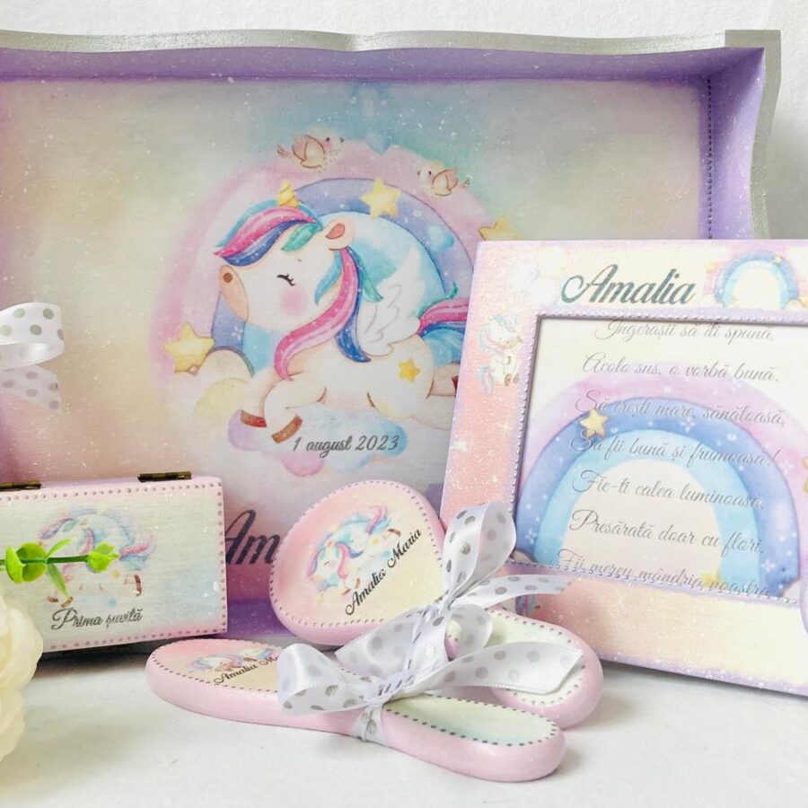 Set Prima Aniversare ”Unicorn”