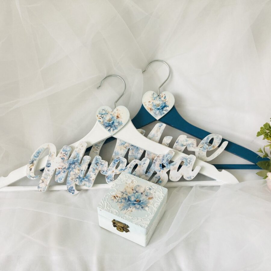 Set acceesorii nunta „Blue”