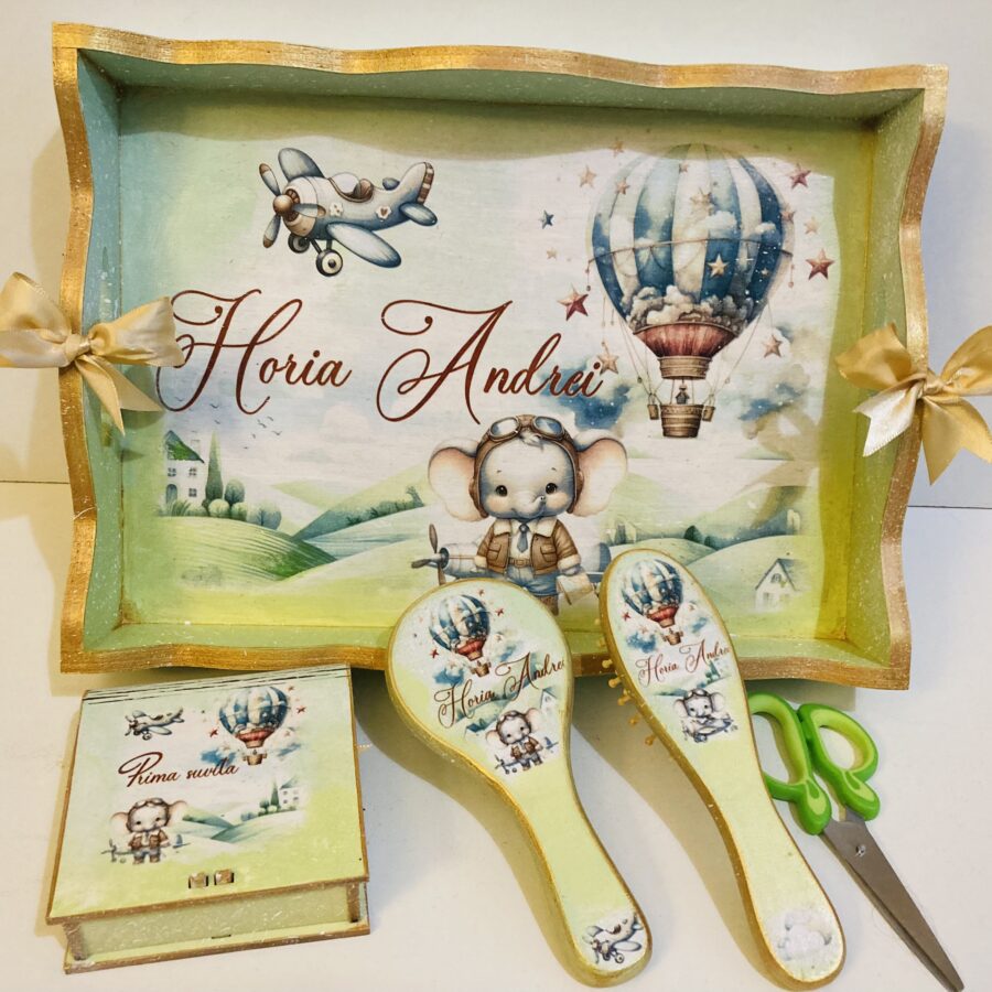 Set Prima Aniversare ”Micul Aviator”