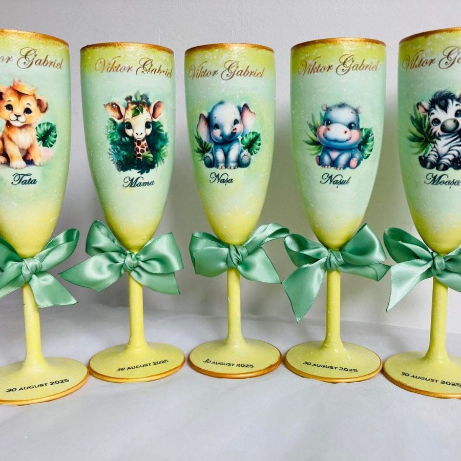 Pahare botez „Animale Safari”